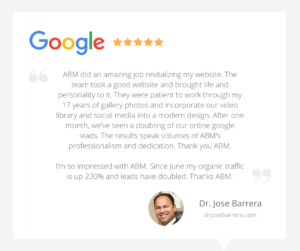 Review of Dr. Jose Barrera
